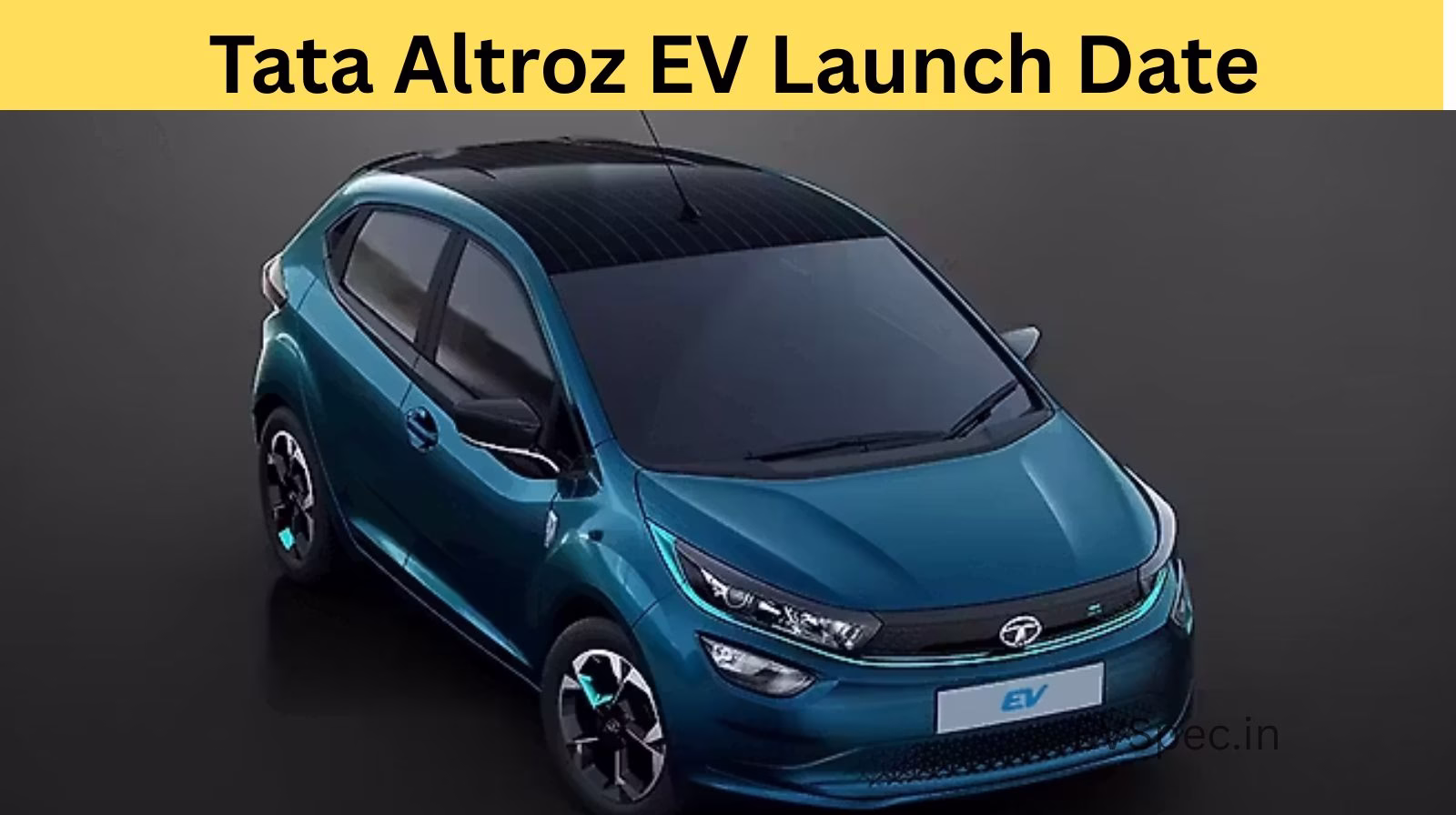 Tata Altroz EV