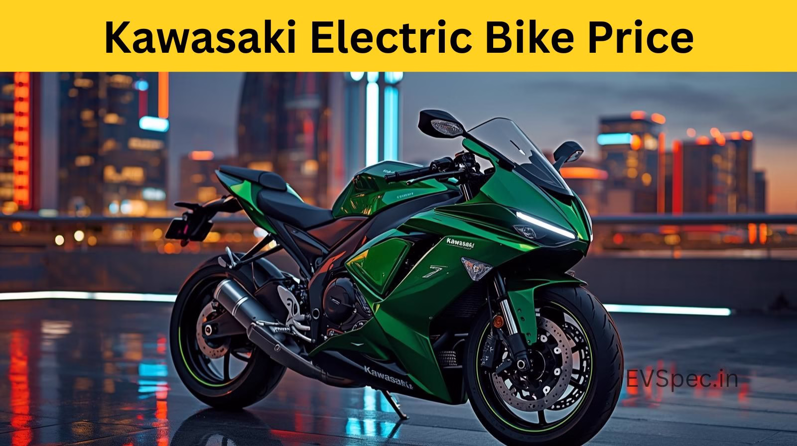 Kawasaki Electric Bike Price